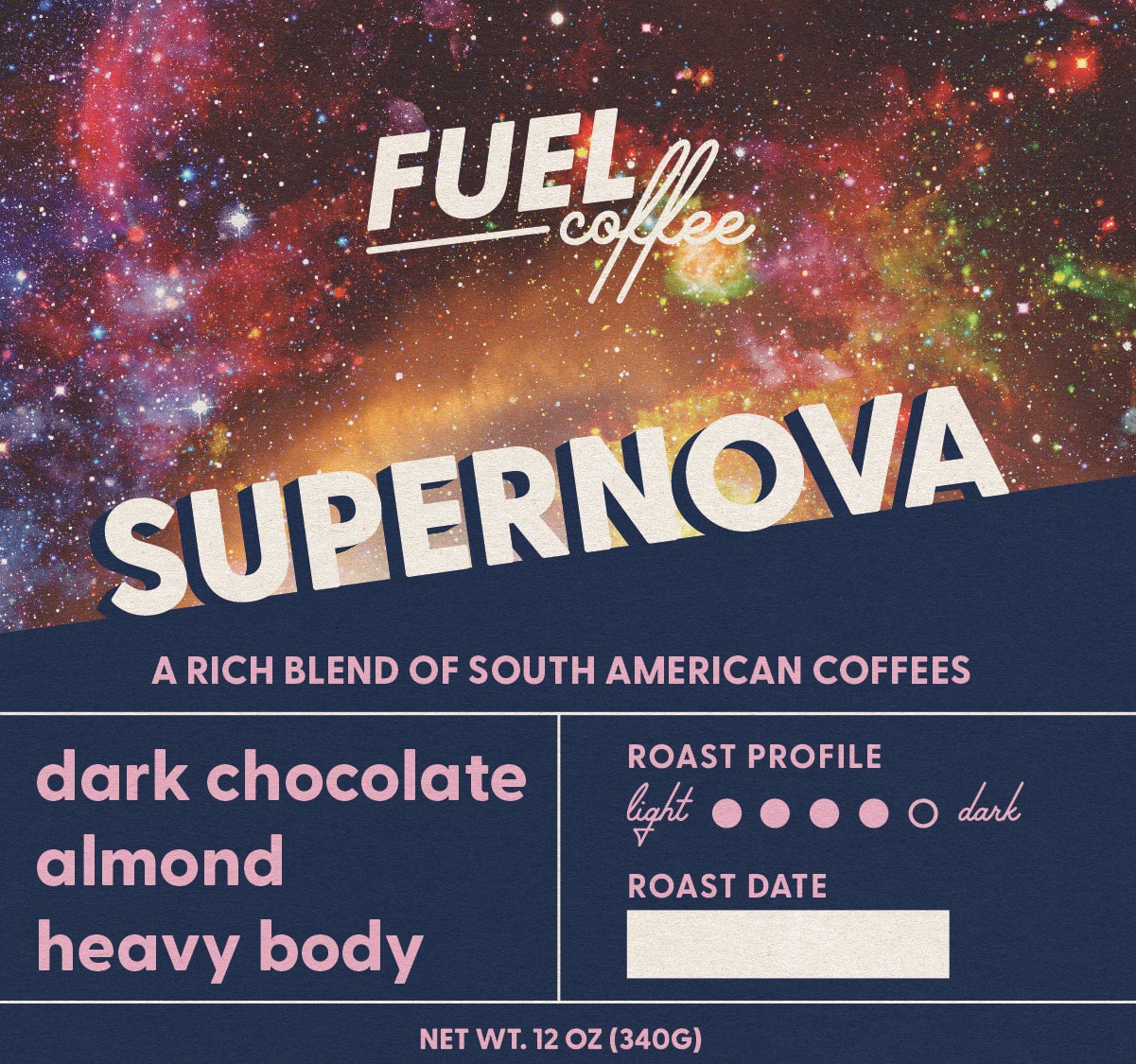 Fuel Coffee Seattle's Supernova Blend Fuel Coffee